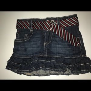 Tommy Hilfiger denim skirt for girls 2T